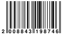 Штрих-код: 2008843198746