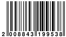 Штрих-код: 2008843199538