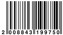 Штрих-код: 2008843199750