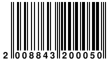 Штрих-код: 2008843200050