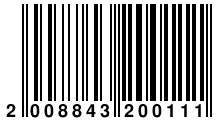 Штрих-код: 2008843200111