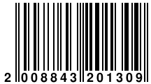 Штрих-код: 2008843201309