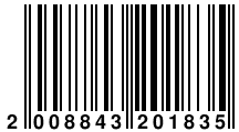 Штрих-код: 2008843201835