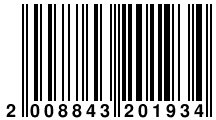Штрих-код: 2008843201934
