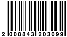 Штрих-код: 2008843203099