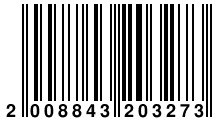 Штрих-код: 2008843203273