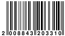 Штрих-код: 2008843203310