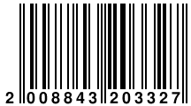 Штрих-код: 2008843203327