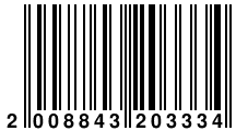 Штрих-код: 2008843203334