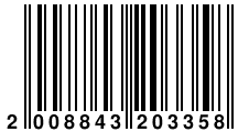 Штрих-код: 2008843203358
