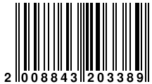 Штрих-код: 2008843203389