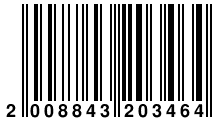 Штрих-код: 2008843203464
