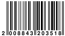 Штрих-код: 2008843203518