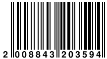 Штрих-код: 2008843203594