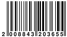 Штрих-код: 2008843203655