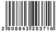 Штрих-код: 2008843203716