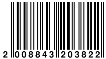 Штрих-код: 2008843203822