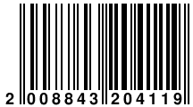 Штрих-код: 2008843204119