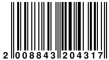 Штрих-код: 2008843204317