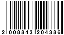 Штрих-код: 2008843204386