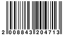 Штрих-код: 2008843204713