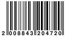 Штрих-код: 2008843204720