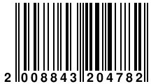 Штрих-код: 2008843204782
