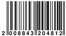 Штрих-код: 2008843204812