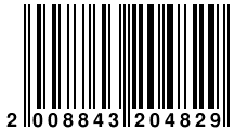 Штрих-код: 2008843204829