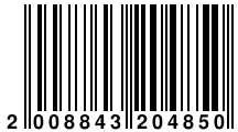 Штрих-код: 2008843204850
