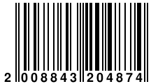 Штрих-код: 2008843204874