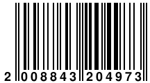 Штрих-код: 2008843204973