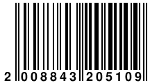 Штрих-код: 2008843205109