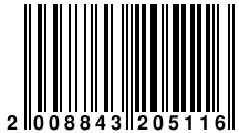 Штрих-код: 2008843205116
