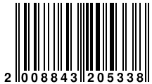Штрих-код: 2008843205338