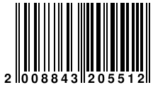 Штрих-код: 2008843205512