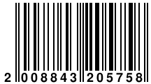Штрих-код: 2008843205758