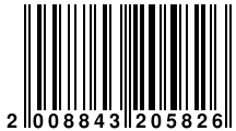 Штрих-код: 2008843205826