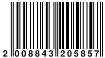 Штрих-код: 2008843205857
