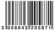 Штрих-код: 2008843205871