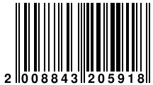 Штрих-код: 2008843205918
