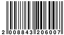 Штрих-код: 2008843206007