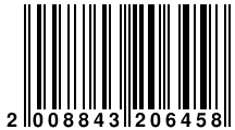 Штрих-код: 2008843206458
