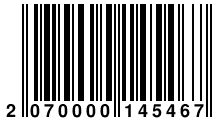Штрих-код: 2070000145467