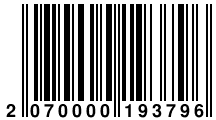 Штрих-код: 2070000193796