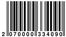 Штрих-код: 2070000334090