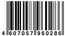 Штрих-код: 4607057960286