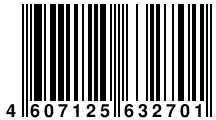 Штрих-код: 4607125632701