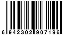 Штрих-код: 6942302907196