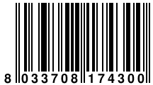 Штрих-код: 8033708174300